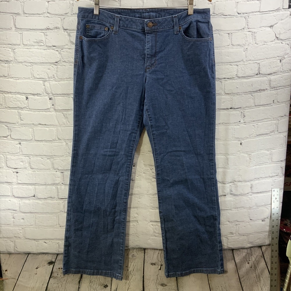 Liz Claiborne Blue Jeans Womens Sz 14 Medium Wash Bootcut